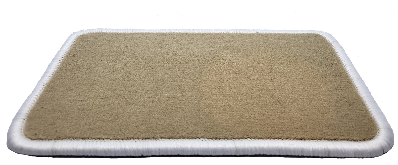 Beige Kofferraumteppich Velour für Mercedes W108, W109 1965-1972, 14xRand - Bild 11 von 18