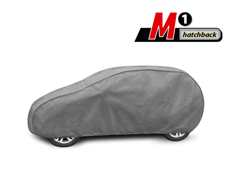 FUNDA EXTERIOR CUBRE COCHE BASIC M1 HATCHBACK 355-380 cm